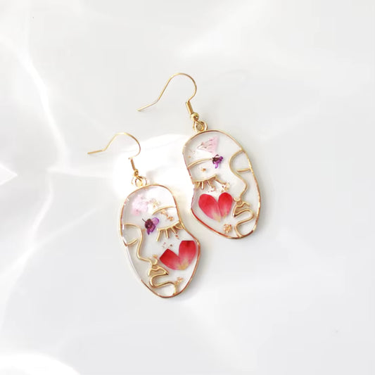 Faces Earrings