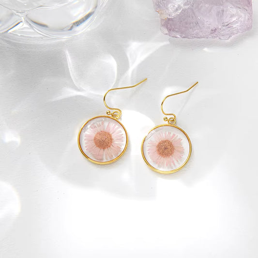 Small Daisy Earrings