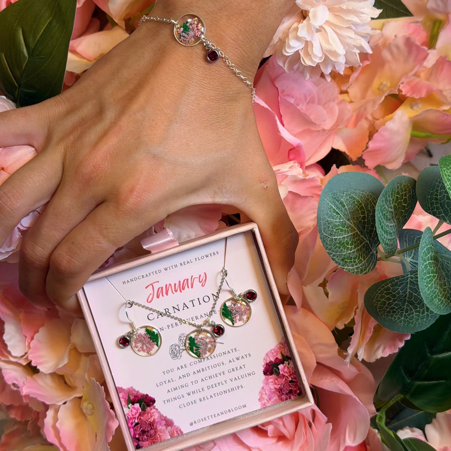 Silver Bundle - Birthflowers