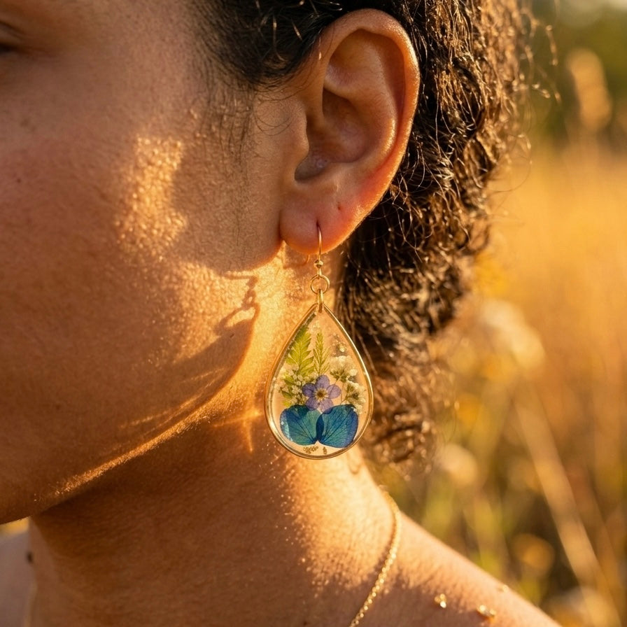 Petala Droplet Necklaces