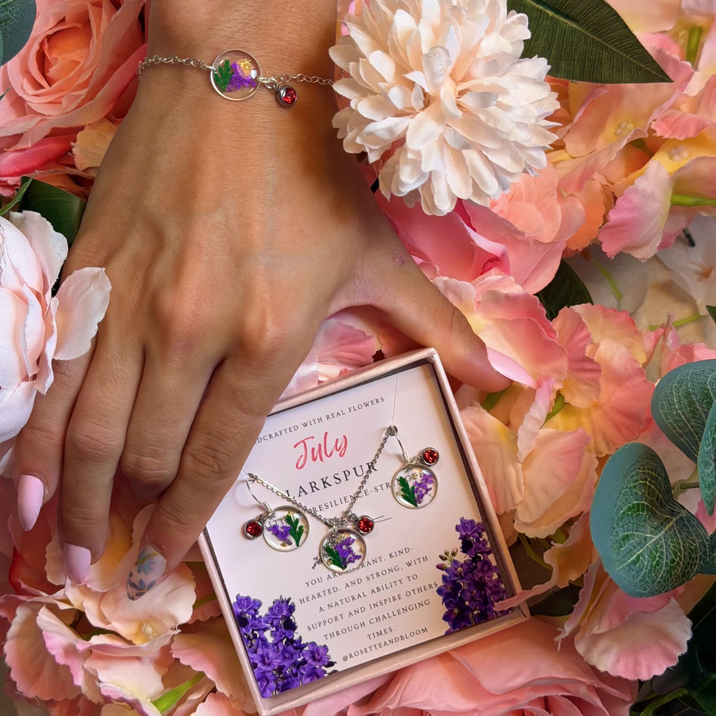 Silver Bundle - Birthflowers