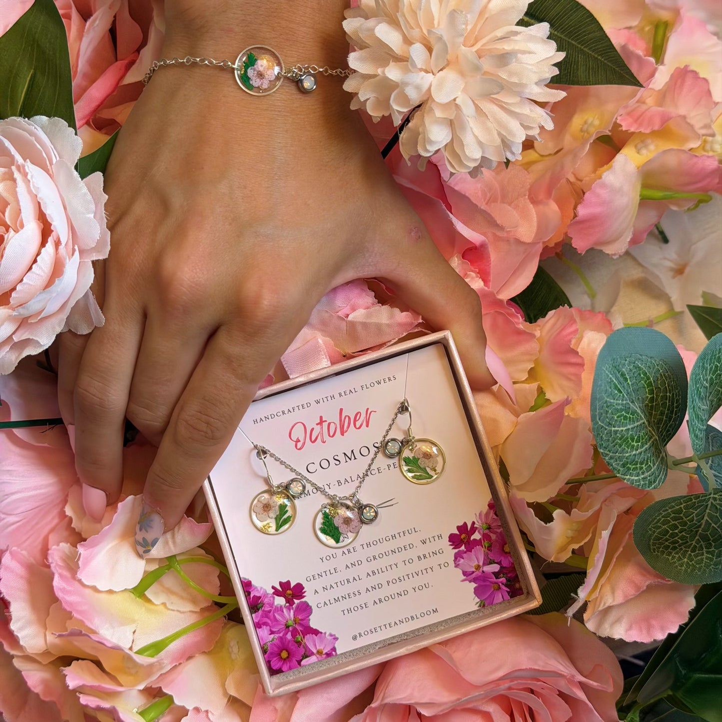 Silver Bundle - Birthflowers