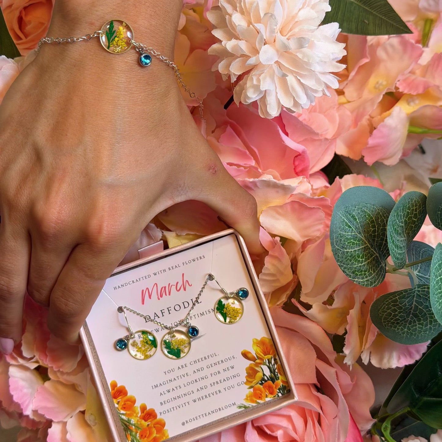 Silver Bundle - Birthflowers