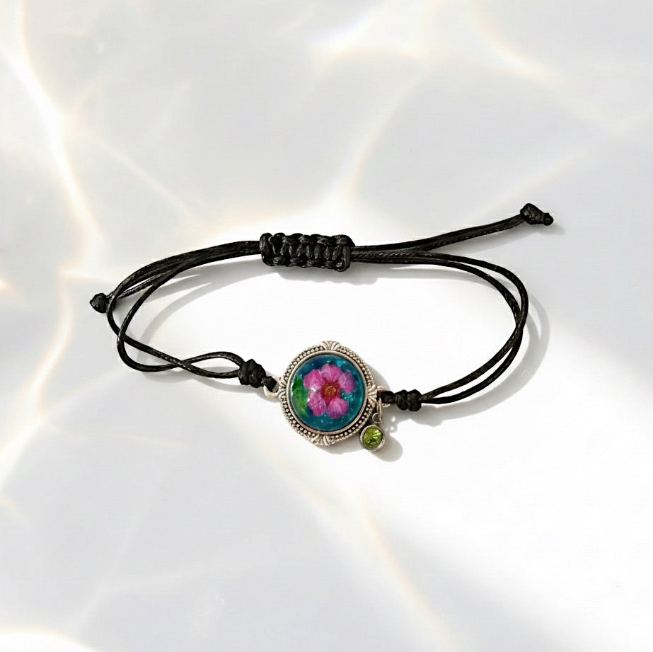 Glow in the Dark Bracelet - Birthflowers