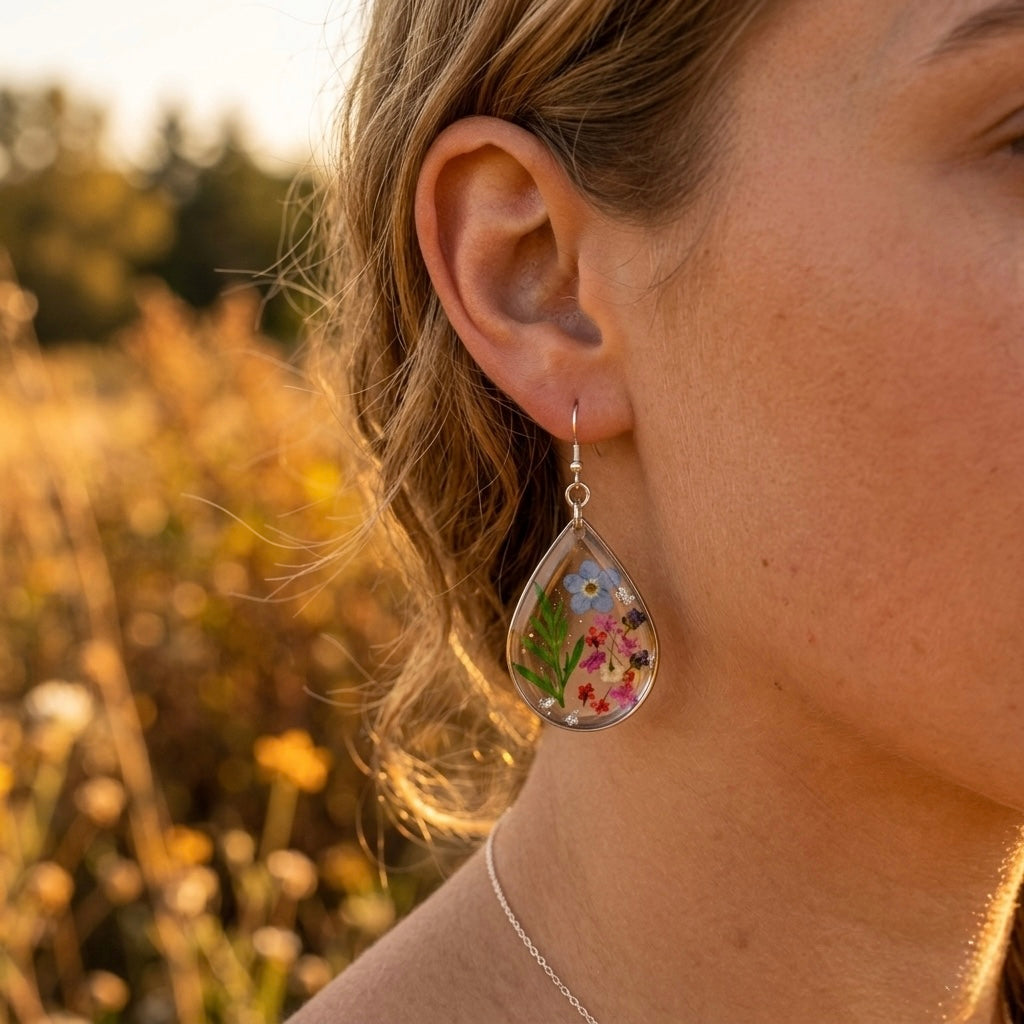 Petala Droplet Necklaces
