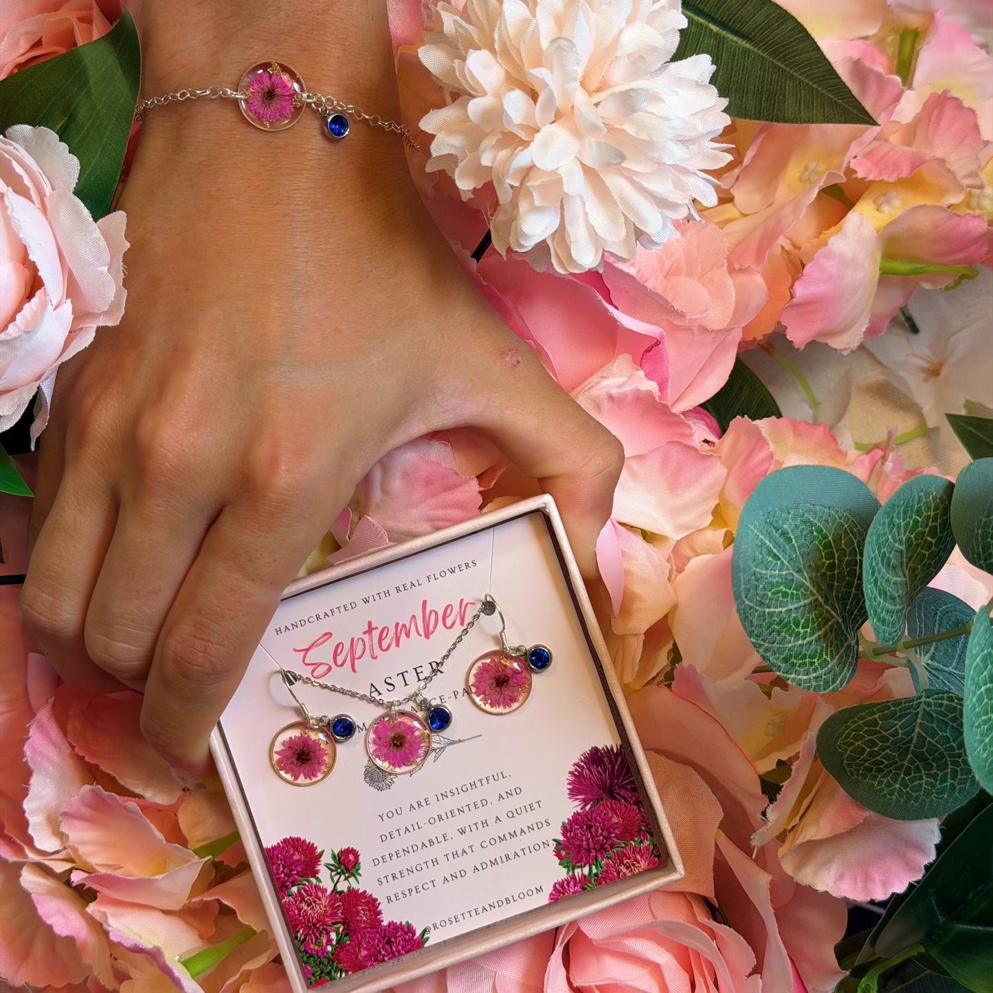 Silver Bundle - Birthflowers