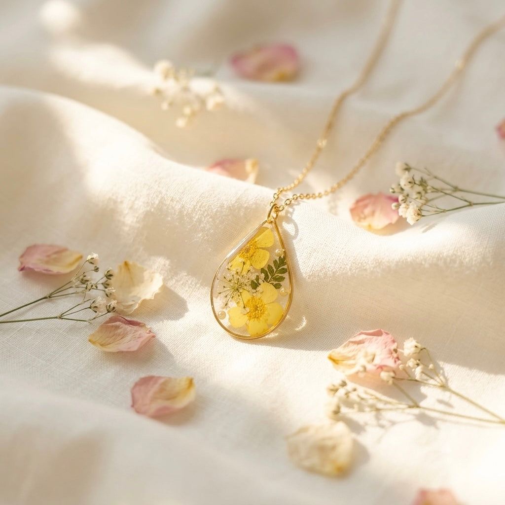 Petala Droplet Necklaces