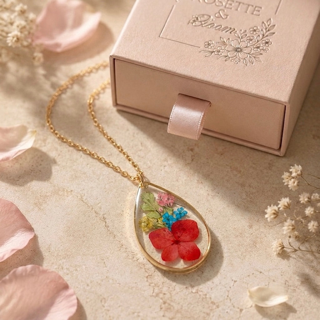 Petala Droplet Necklaces