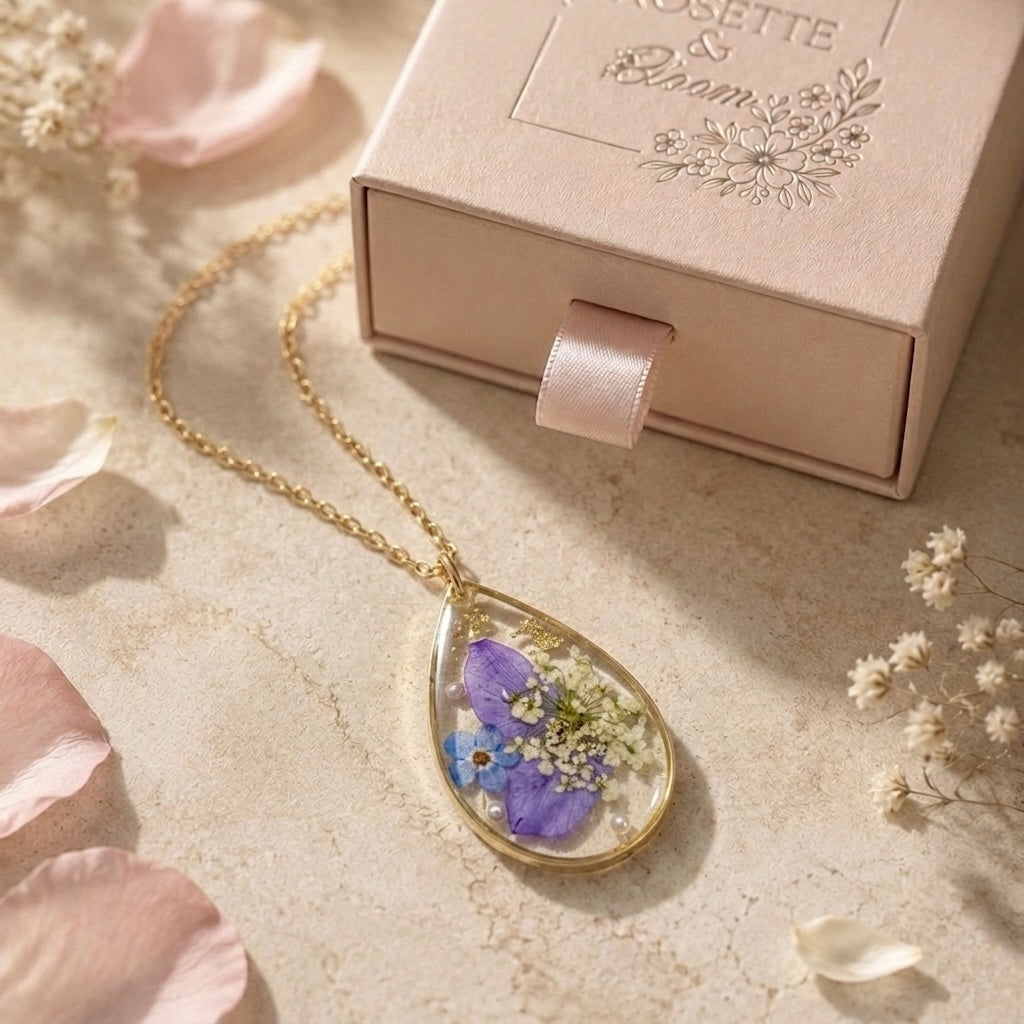 Petala Droplet Necklaces