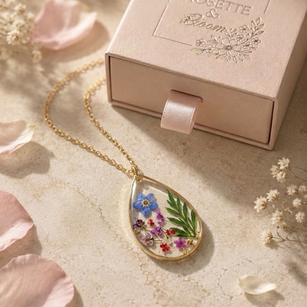 Petala Droplet Necklaces