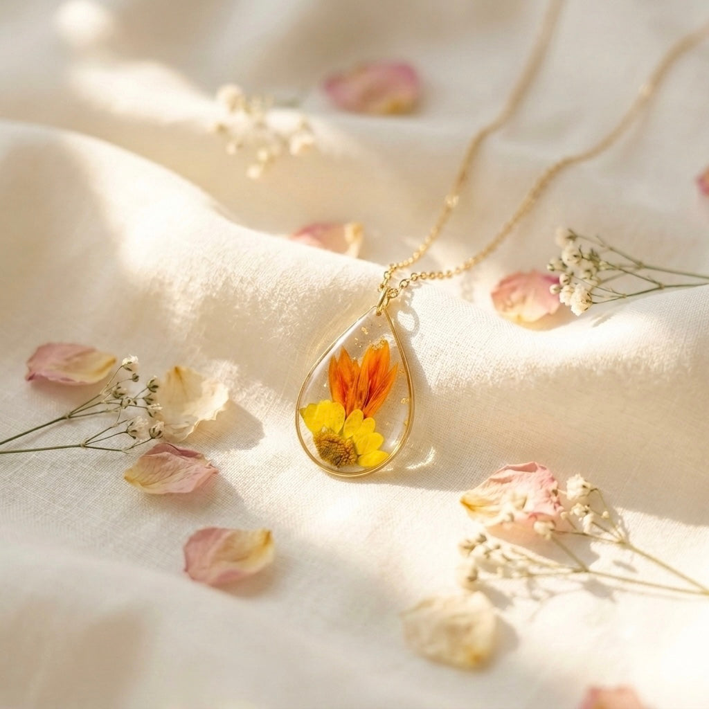 Petala Droplet Necklaces