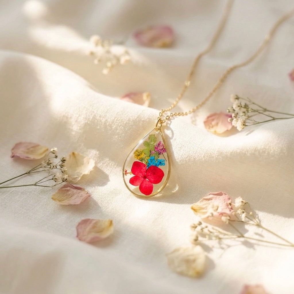 Petala Droplet Necklaces