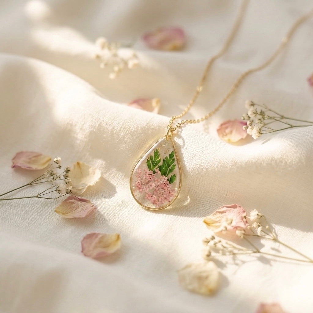 Petala Droplet Necklaces
