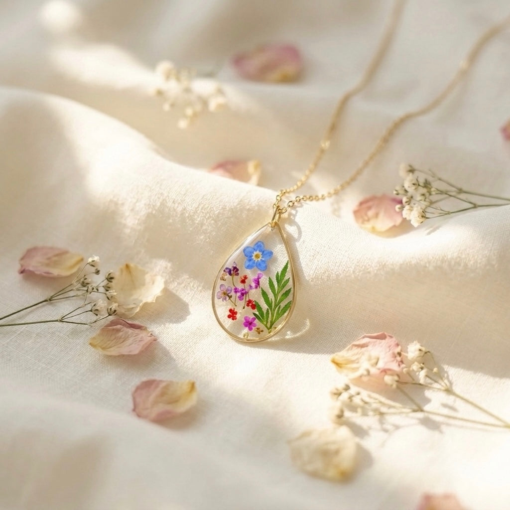 Petala Droplet Necklaces