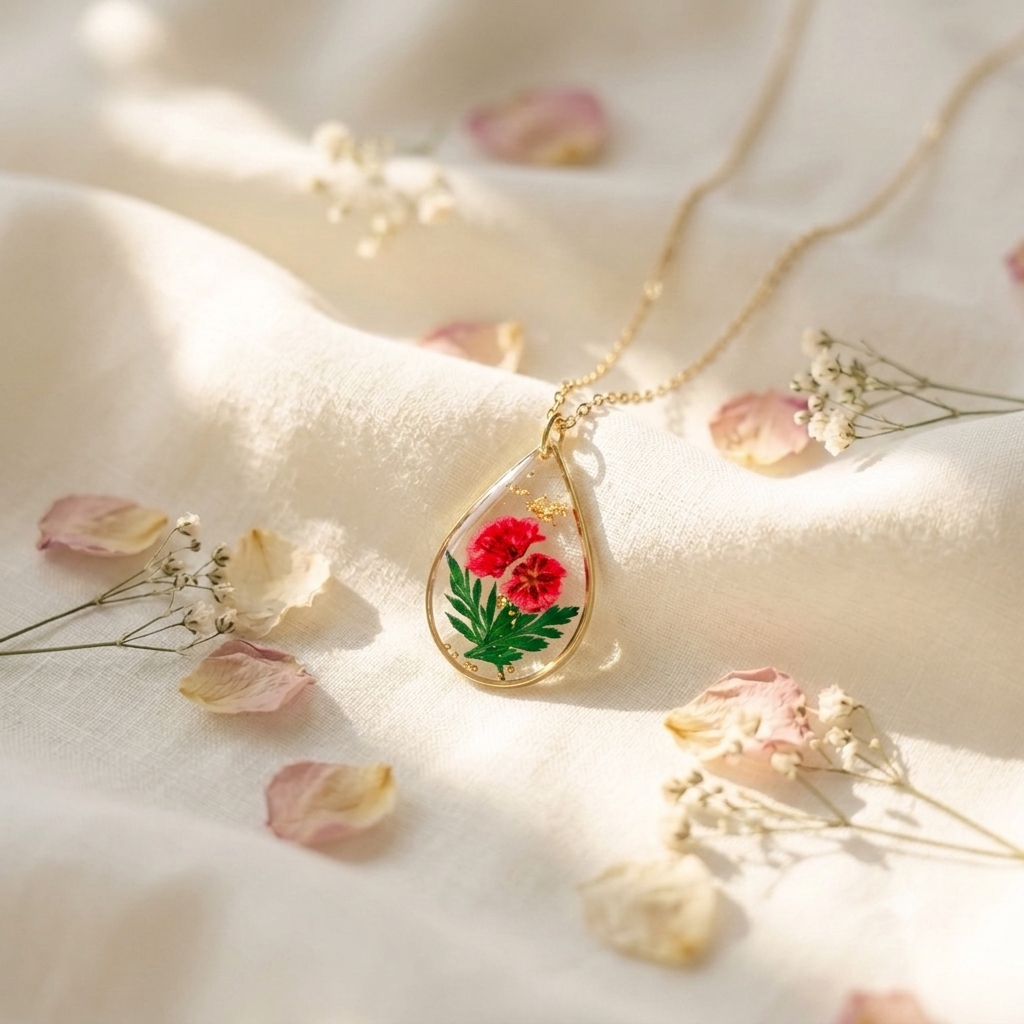Petala Droplet Necklaces