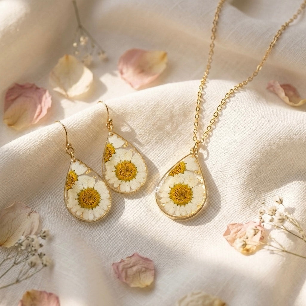 Petala Droplet Necklaces