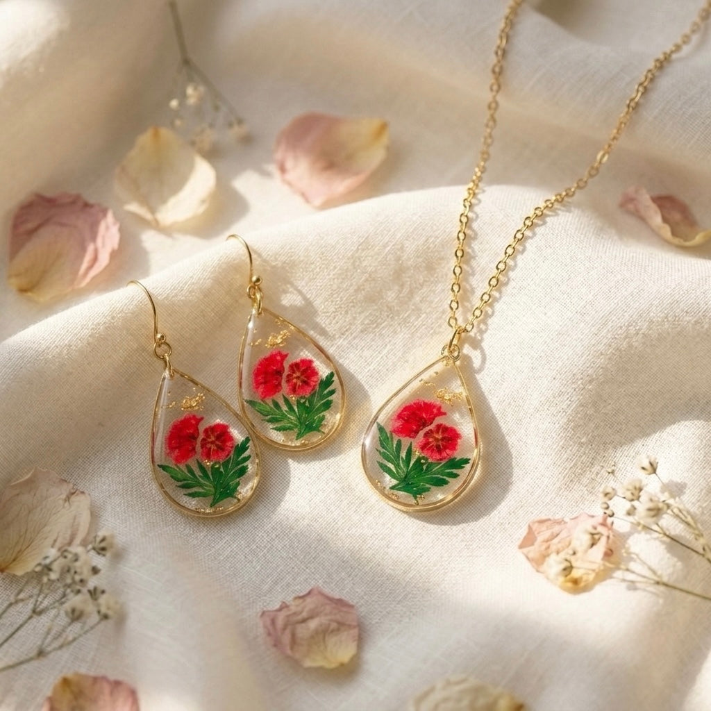 Petala Droplet Necklaces