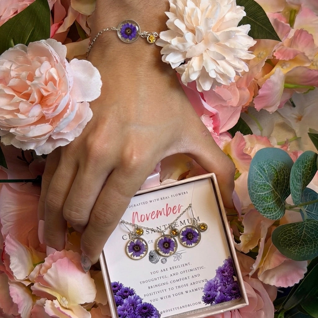Silver Bundle - Birthflowers