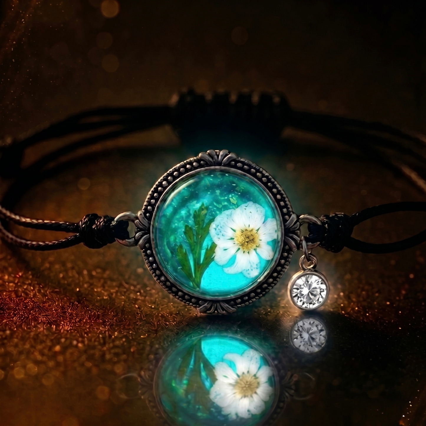Glow in the Dark Bracelet - Birthflowers