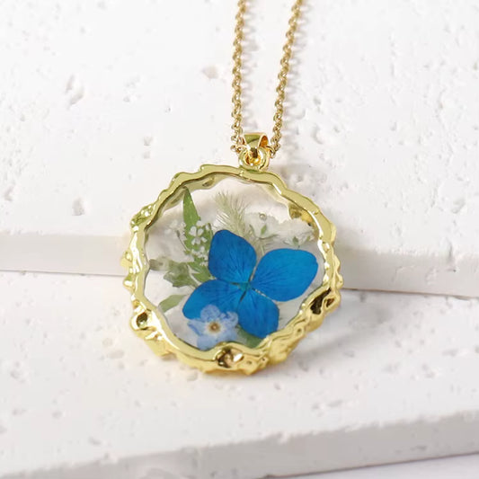 Organic Frame Necklaces