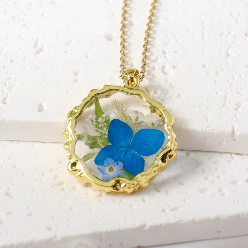 Organic Frame Necklaces