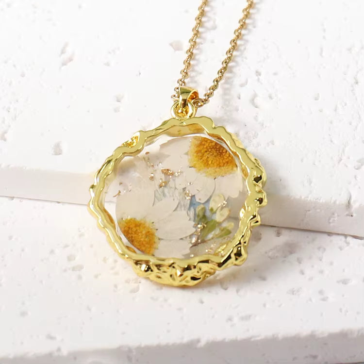 Organic Frame Necklaces