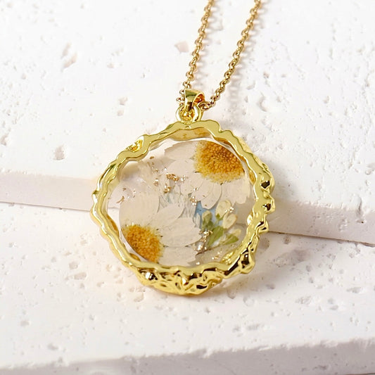 Organic Frame Necklaces