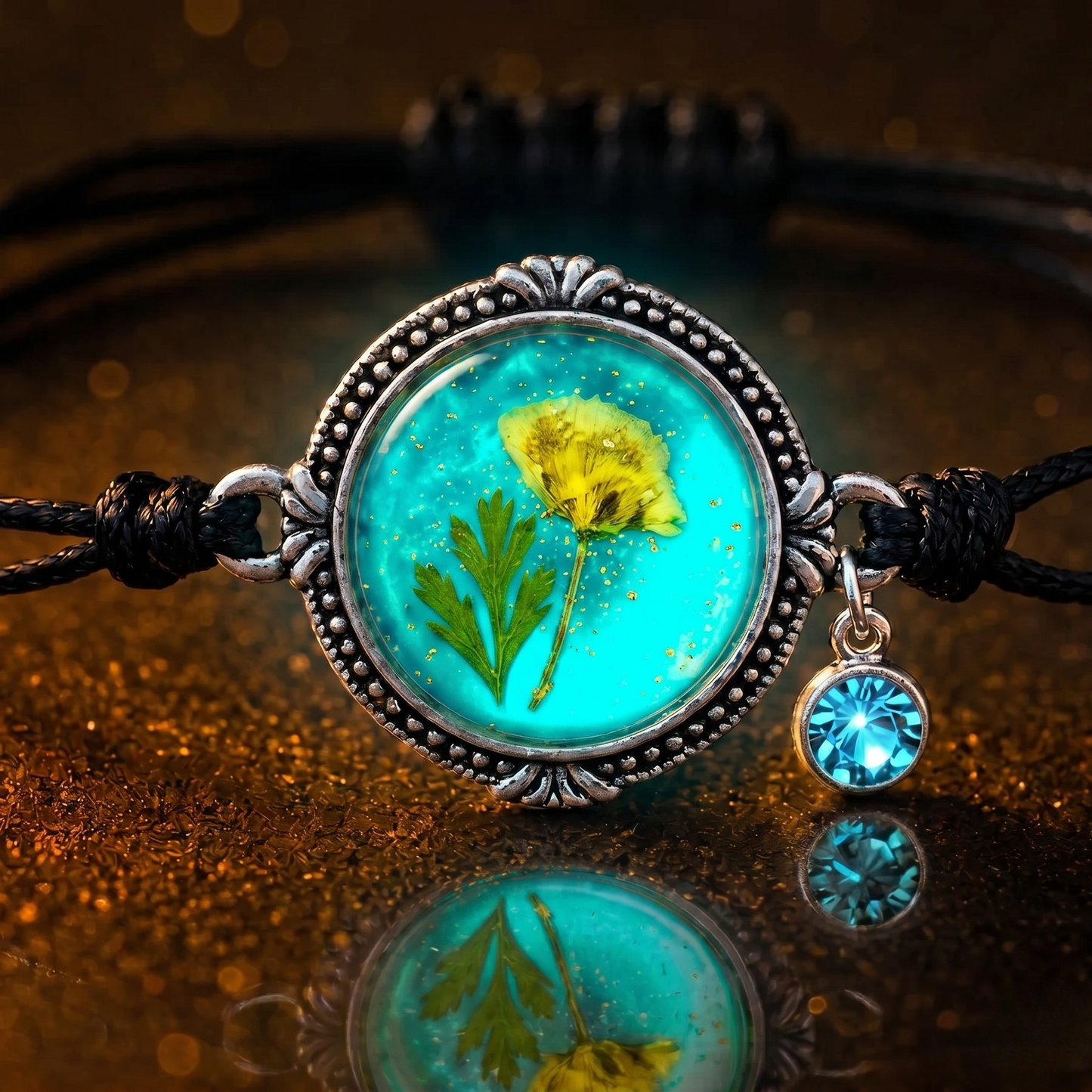 Glow in the Dark Bracelet - Birthflowers