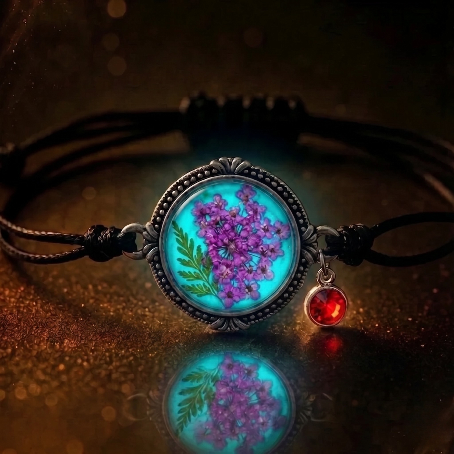 Glow in the Dark Bracelet - Birthflowers