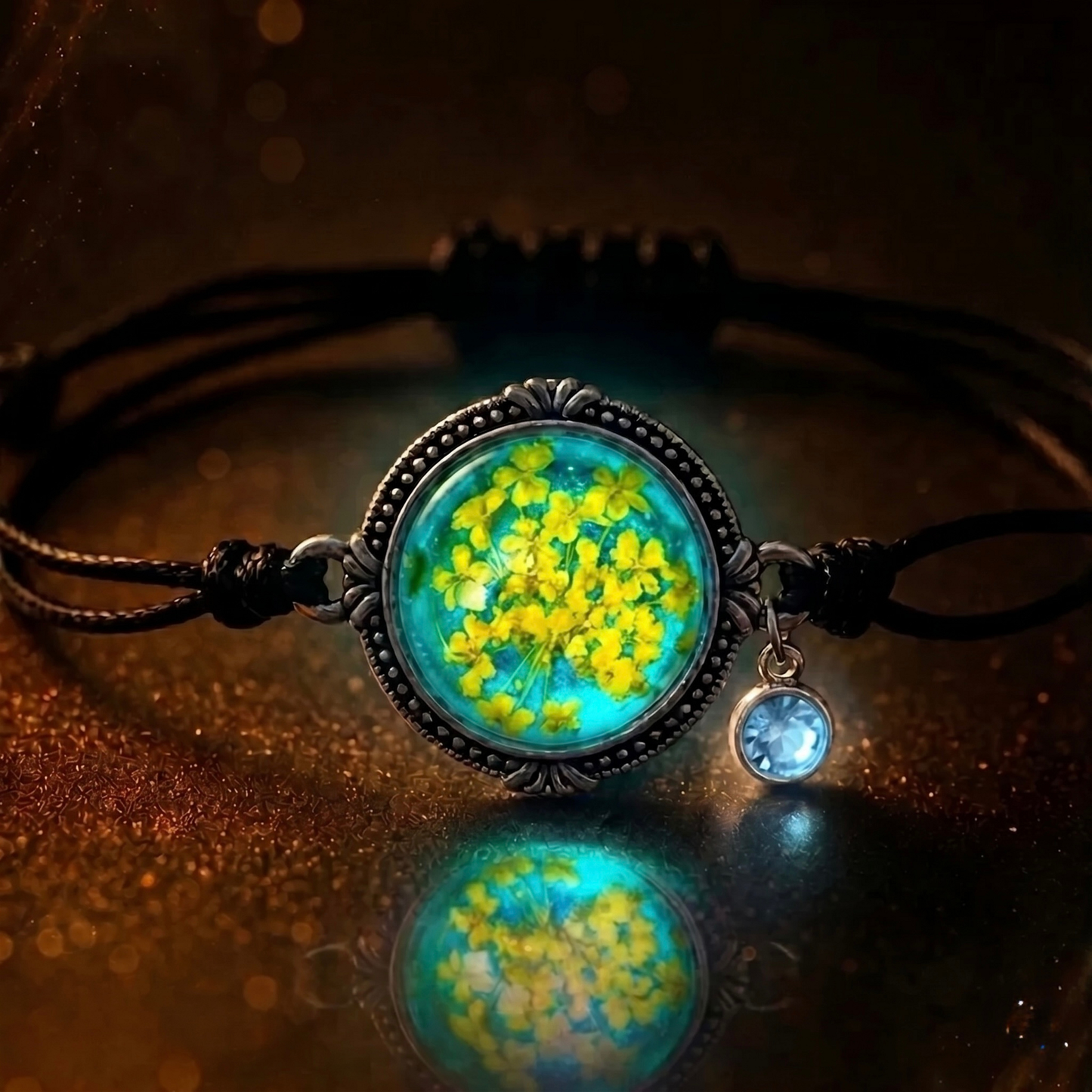 Glow in the Dark Bracelet - Birthflowers