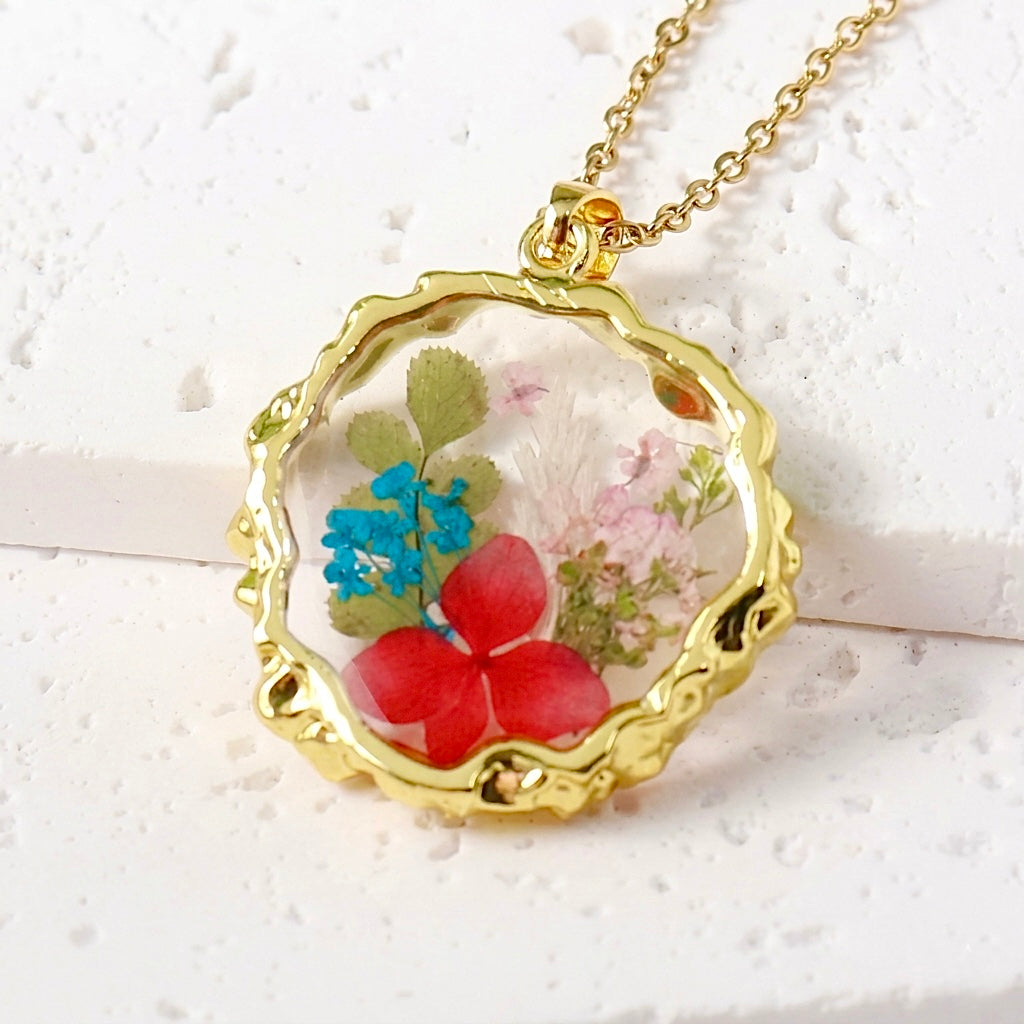 Organic Frame Necklaces
