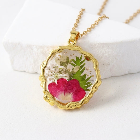 Organic Frame Necklaces